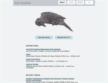 Tablet Screenshot of annekoskinen.fi